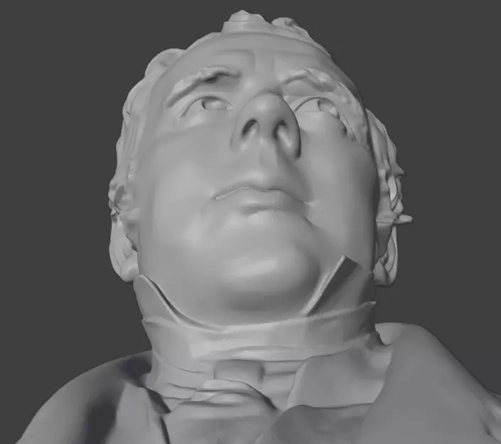Hans Christian Oersted 3D print model_9