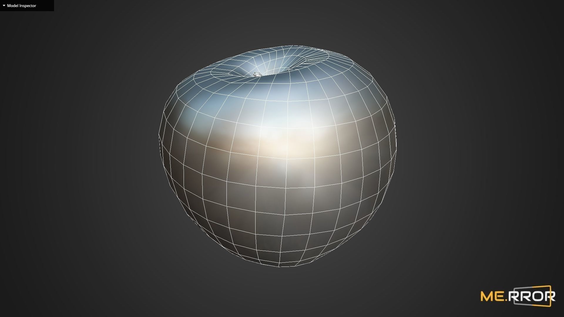 Game Ready Apple Low-poly 3D model_18