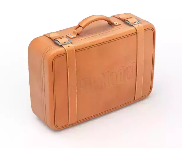 Leather Retro Suitcase