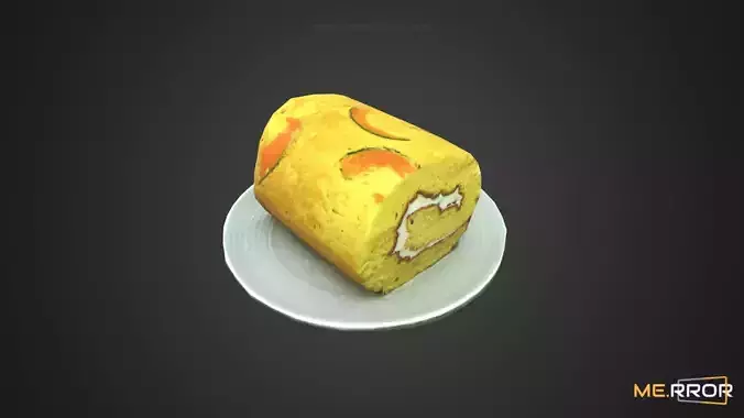 Game Ready Sweet Pumpkin Roll Cake