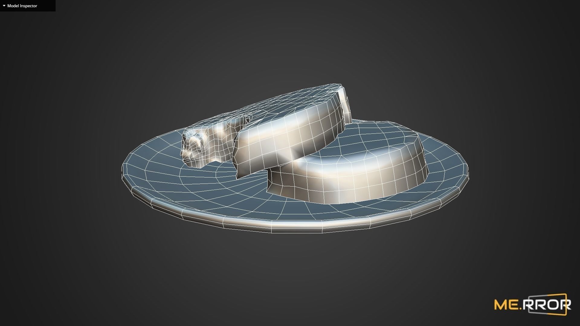 Game Ready Sweet Pumpkin roll Cake with One Bite Low-poly 3D model_17