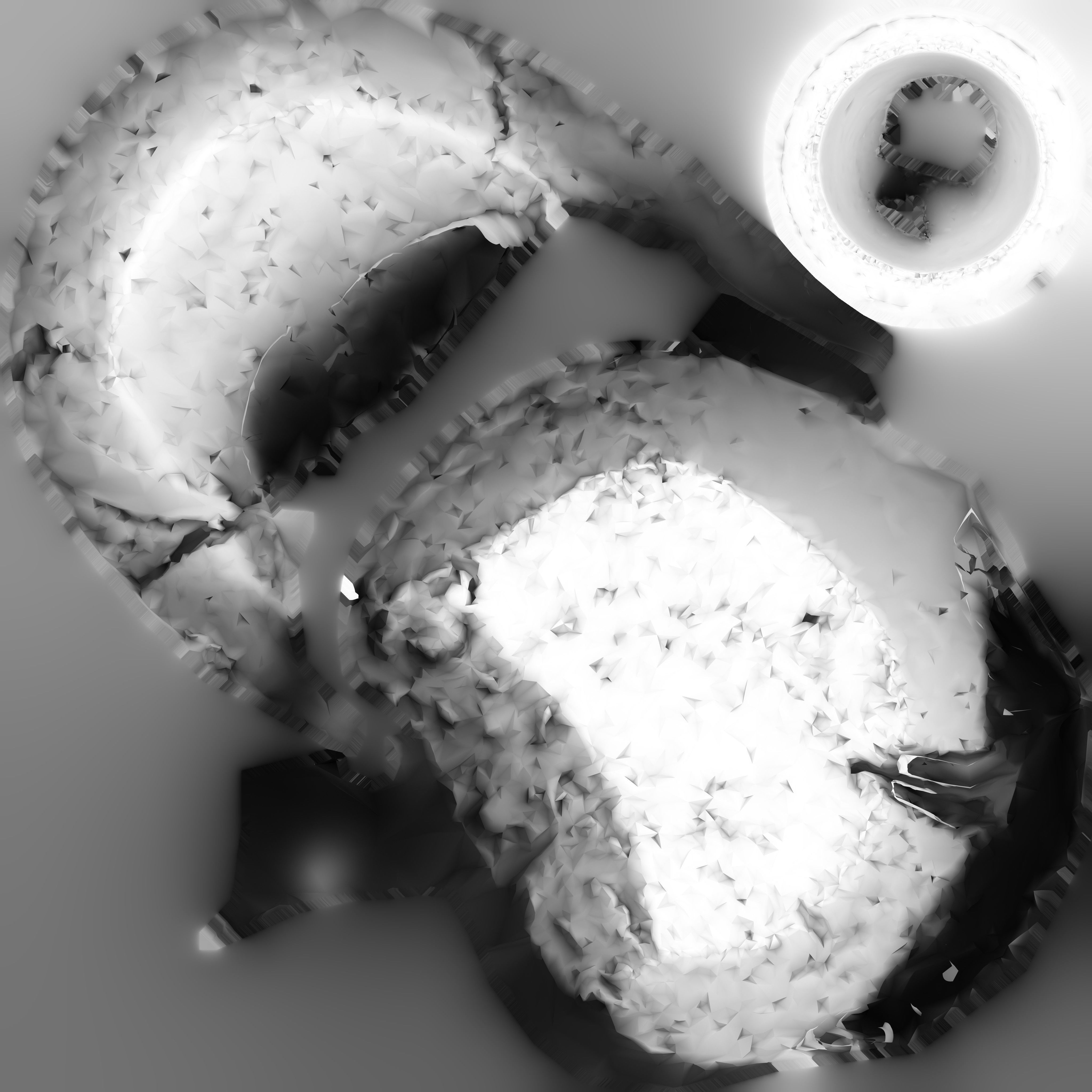 Game Ready Sweet Pumpkin roll Cake with One Bite Low-poly 3D model_18