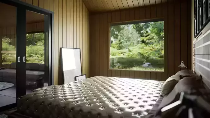 Alexander King Size Bed With Carpet