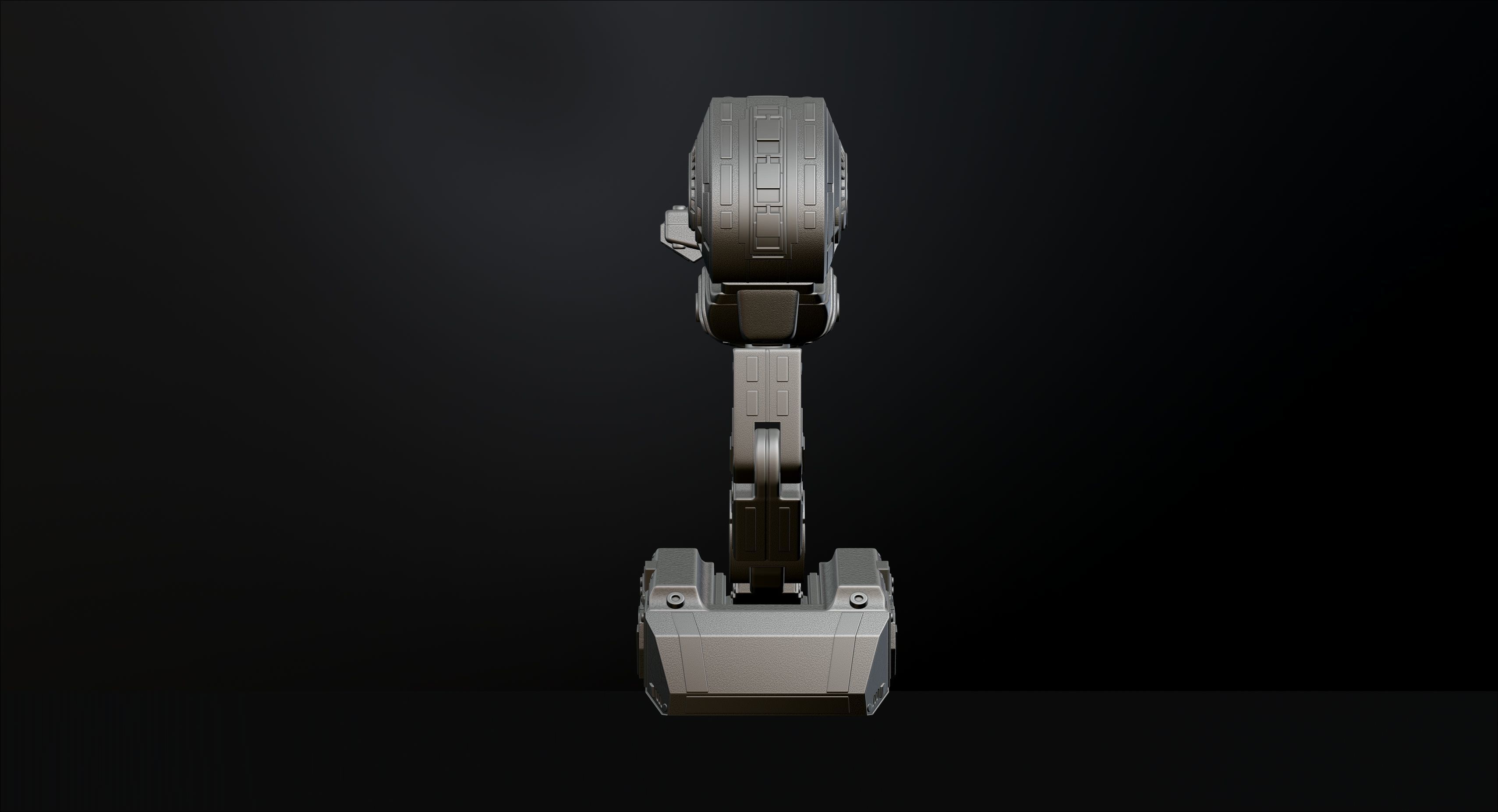 Predator Shoulder Cannon plasma 2 Size File for 3D Printing 3D print model_7