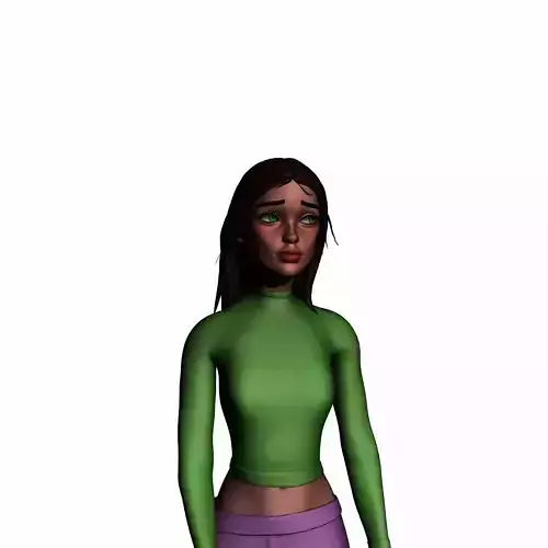 beautiful girl for animation and other stuff