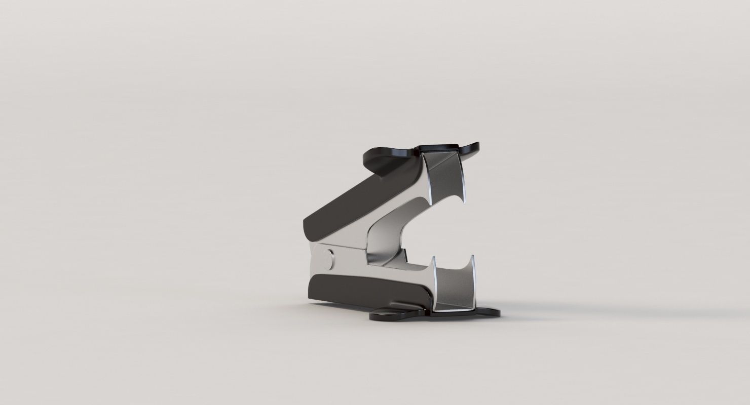 Wilko Staple Remover 3D model_7