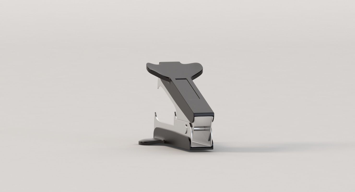 Wilko Staple Remover 3D model_4