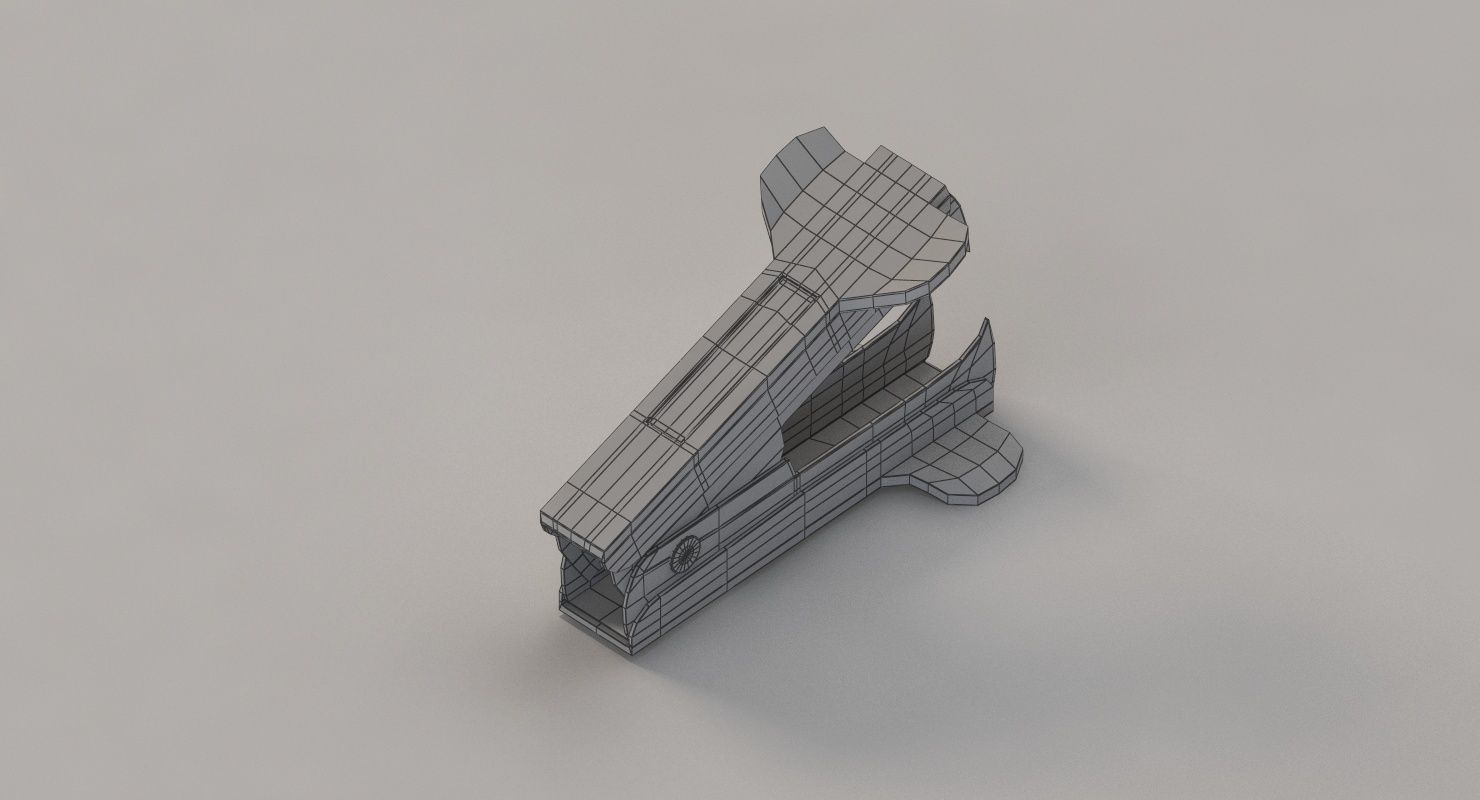 Wilko Staple Remover 3D model_12