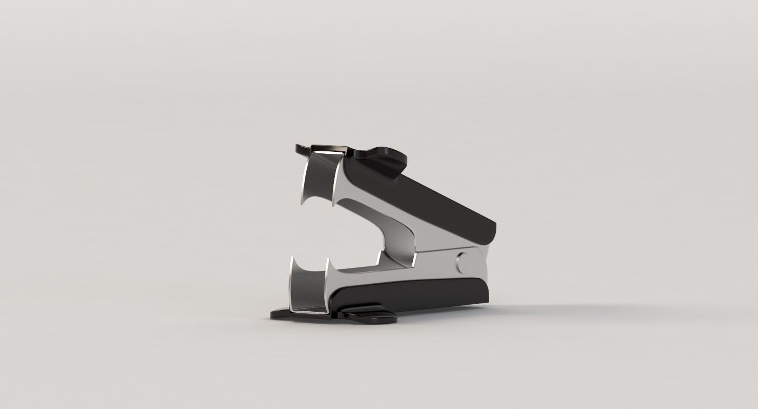 Wilko Staple Remover 3D model_6