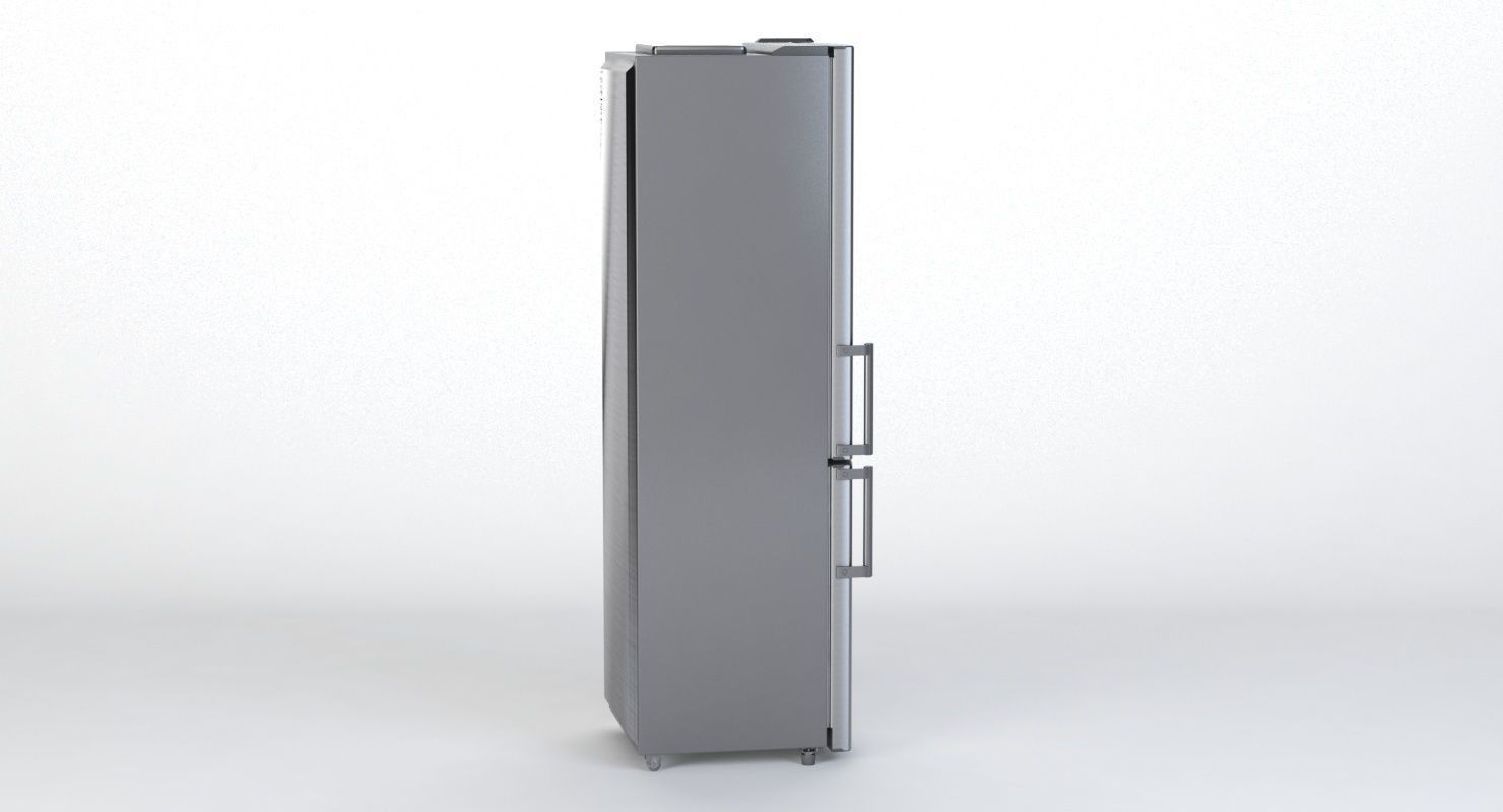 Whirlpool Bottom Mount Refrigerator 3D model_4