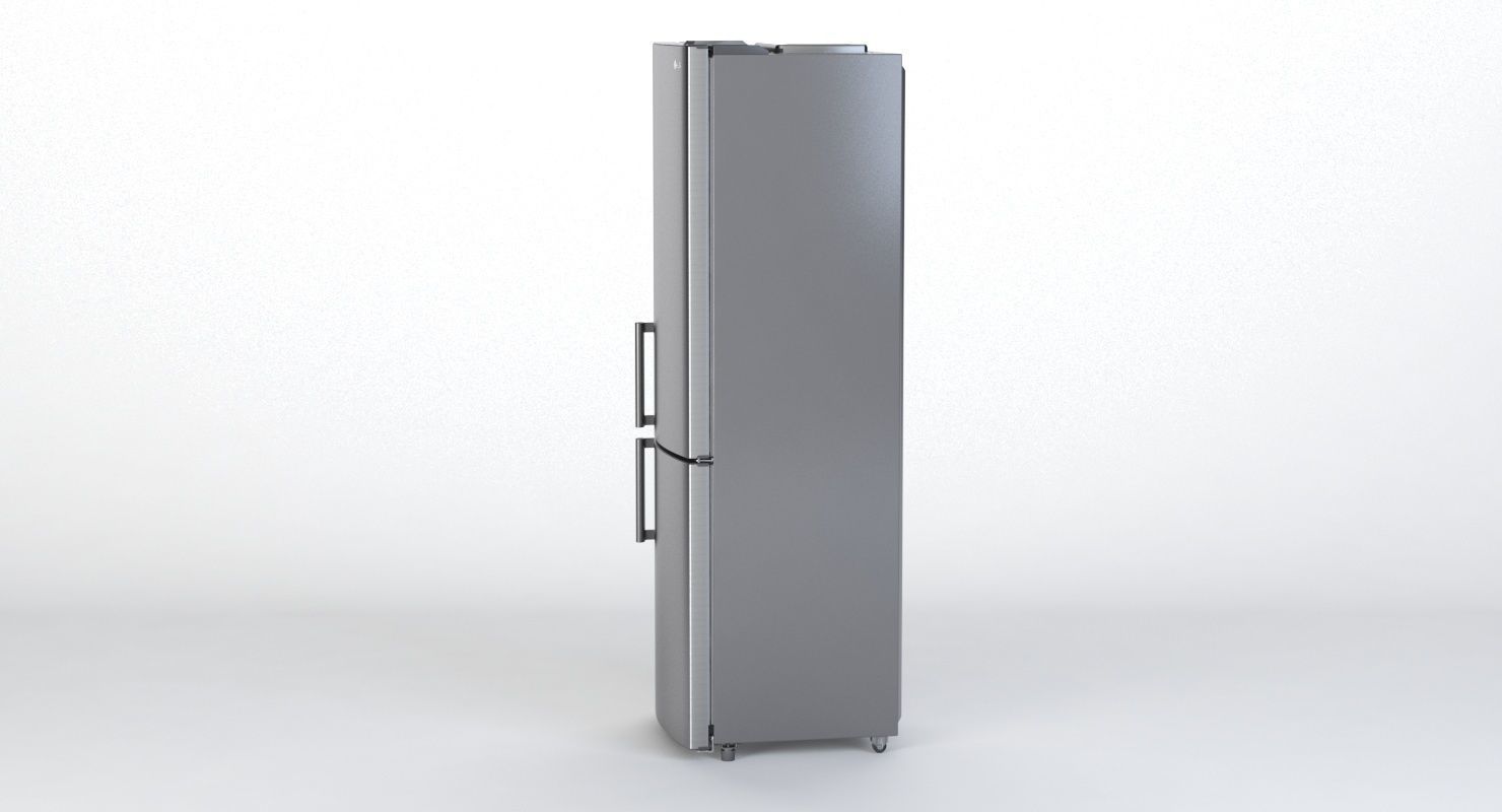 Whirlpool Bottom Mount Refrigerator 3D model_7