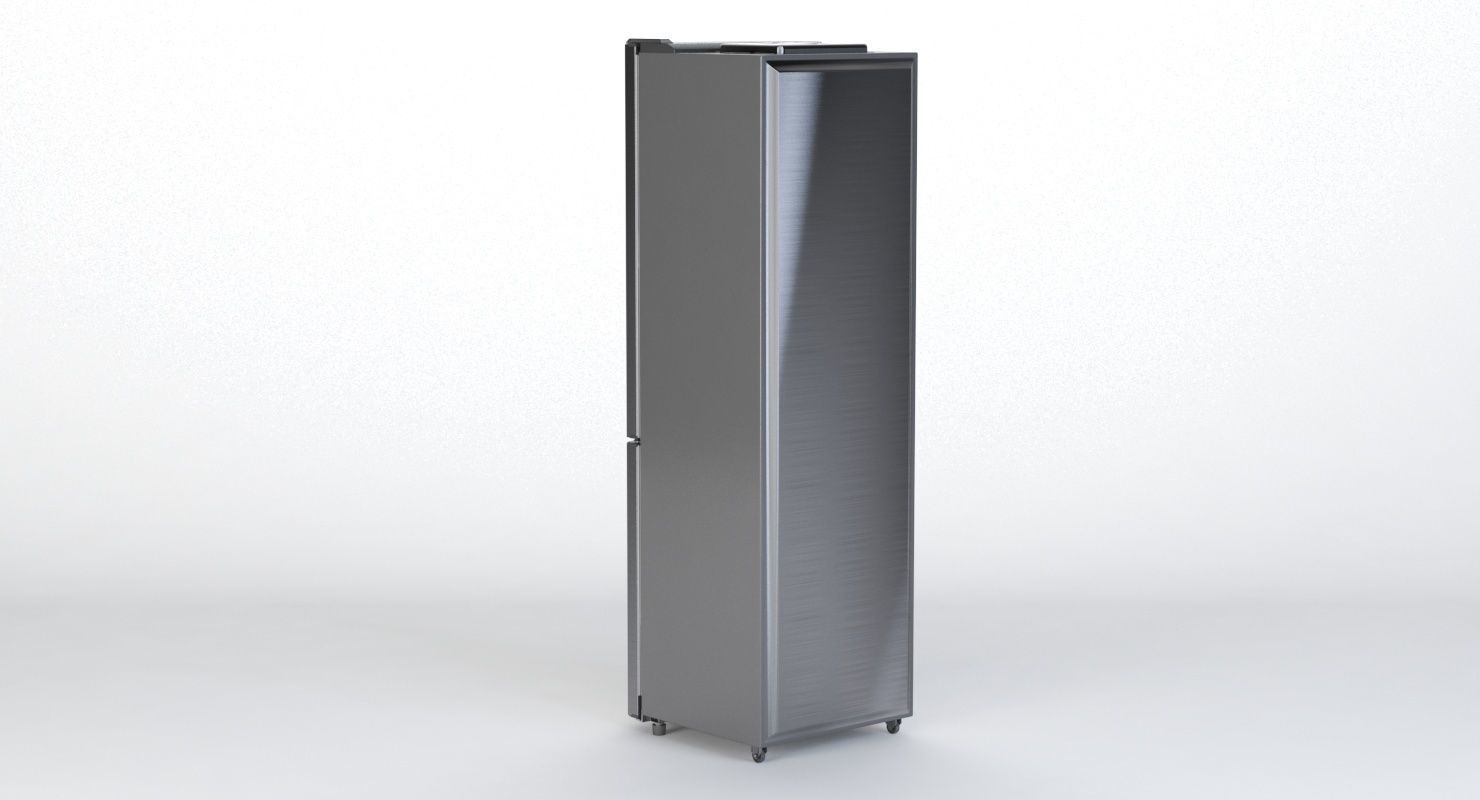 Whirlpool Bottom Mount Refrigerator 3D model_6
