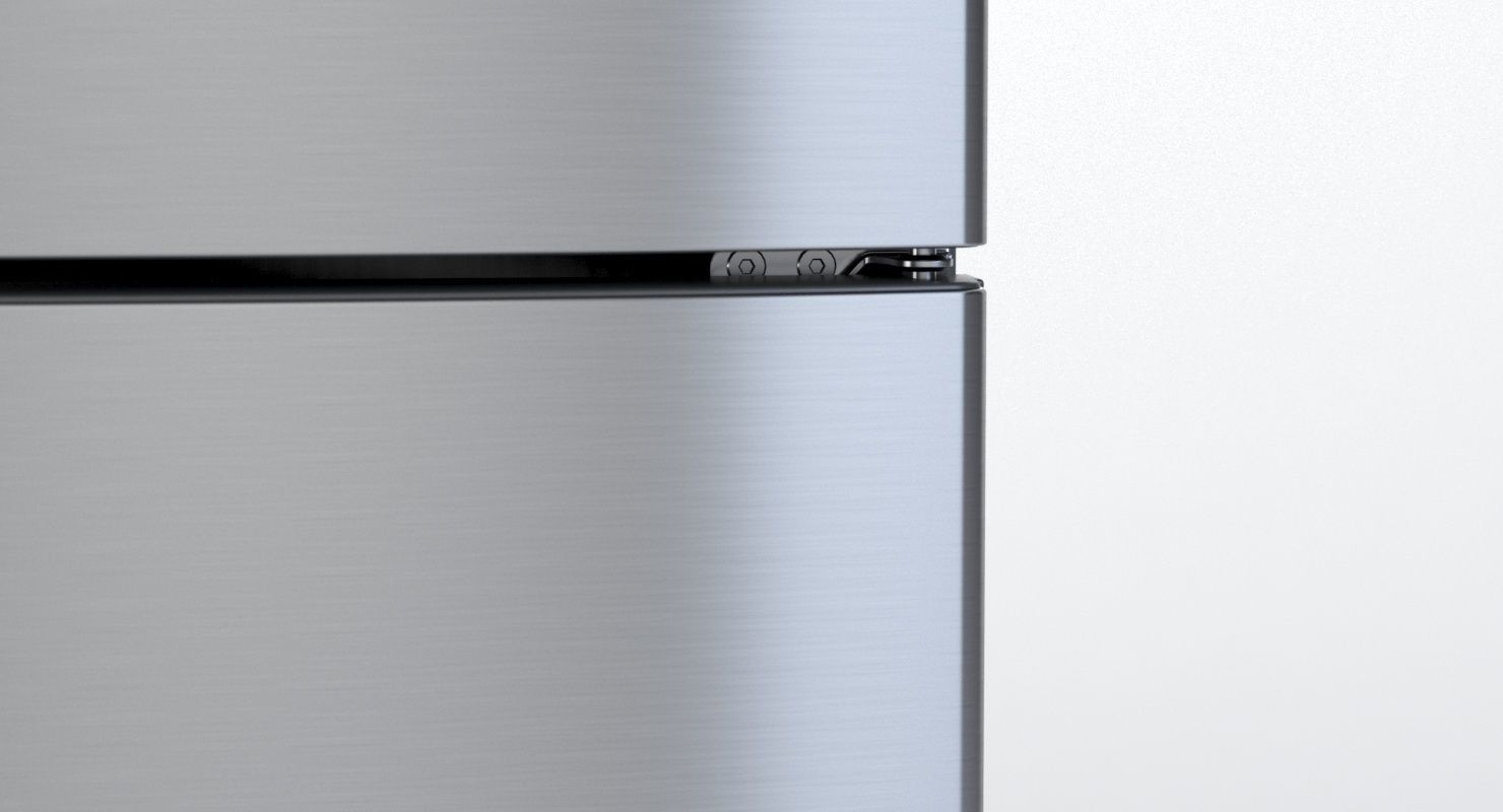 Whirlpool Bottom Mount Refrigerator 3D model_2