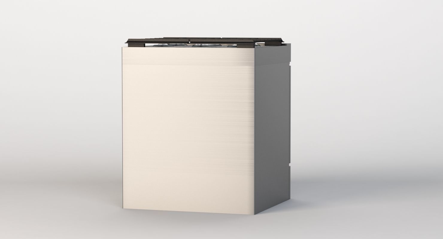 Whirlpool 30 Inch 5 Burner Gas Slide In Convection Range Oven  3D model_4