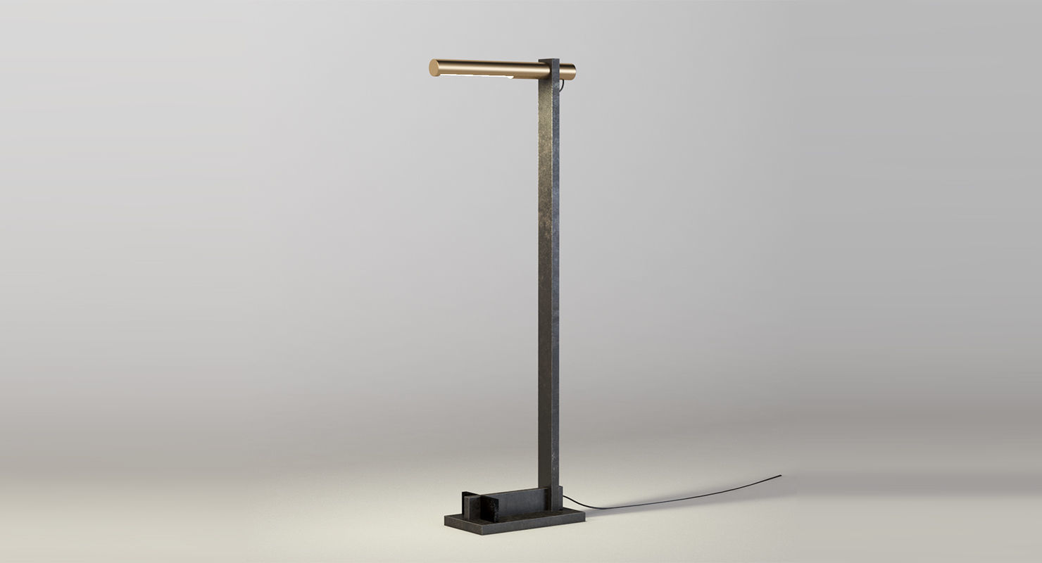 Urban Electric Erddig Floor Lamp 3D model_9