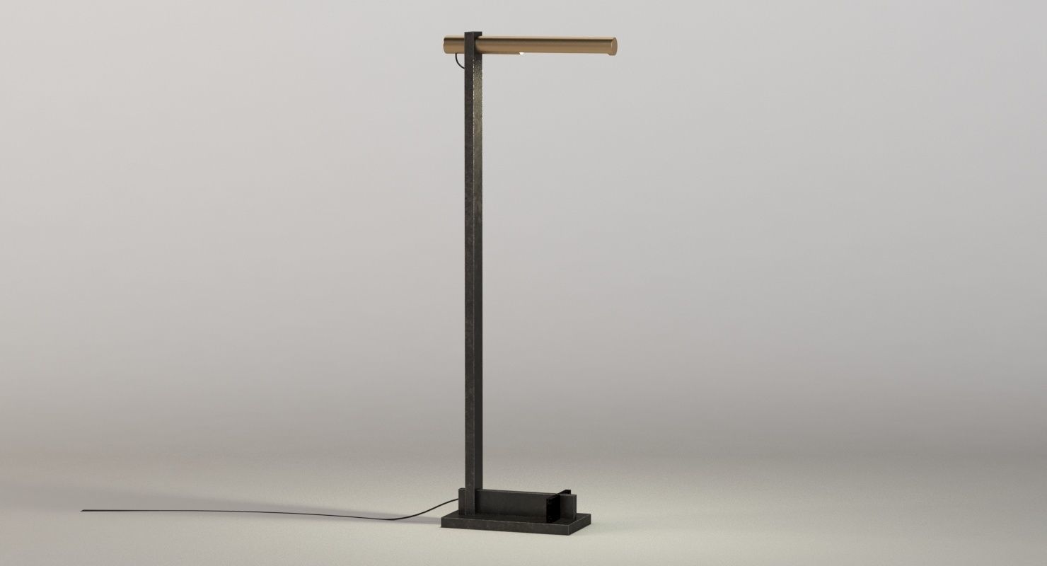 Urban Electric Erddig Floor Lamp 3D model_4