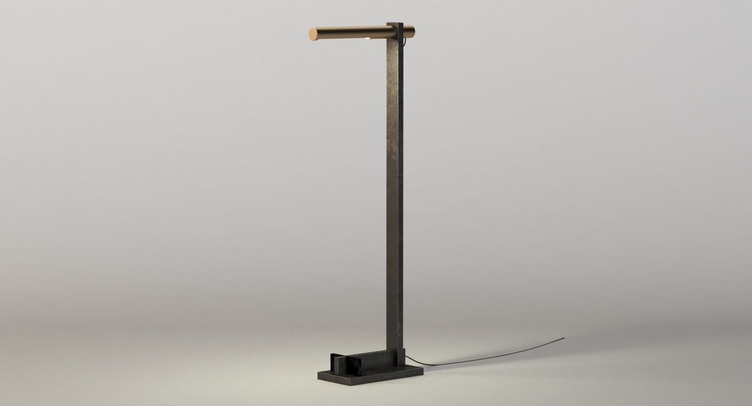 Urban Electric Erddig Floor Lamp 3D model_2
