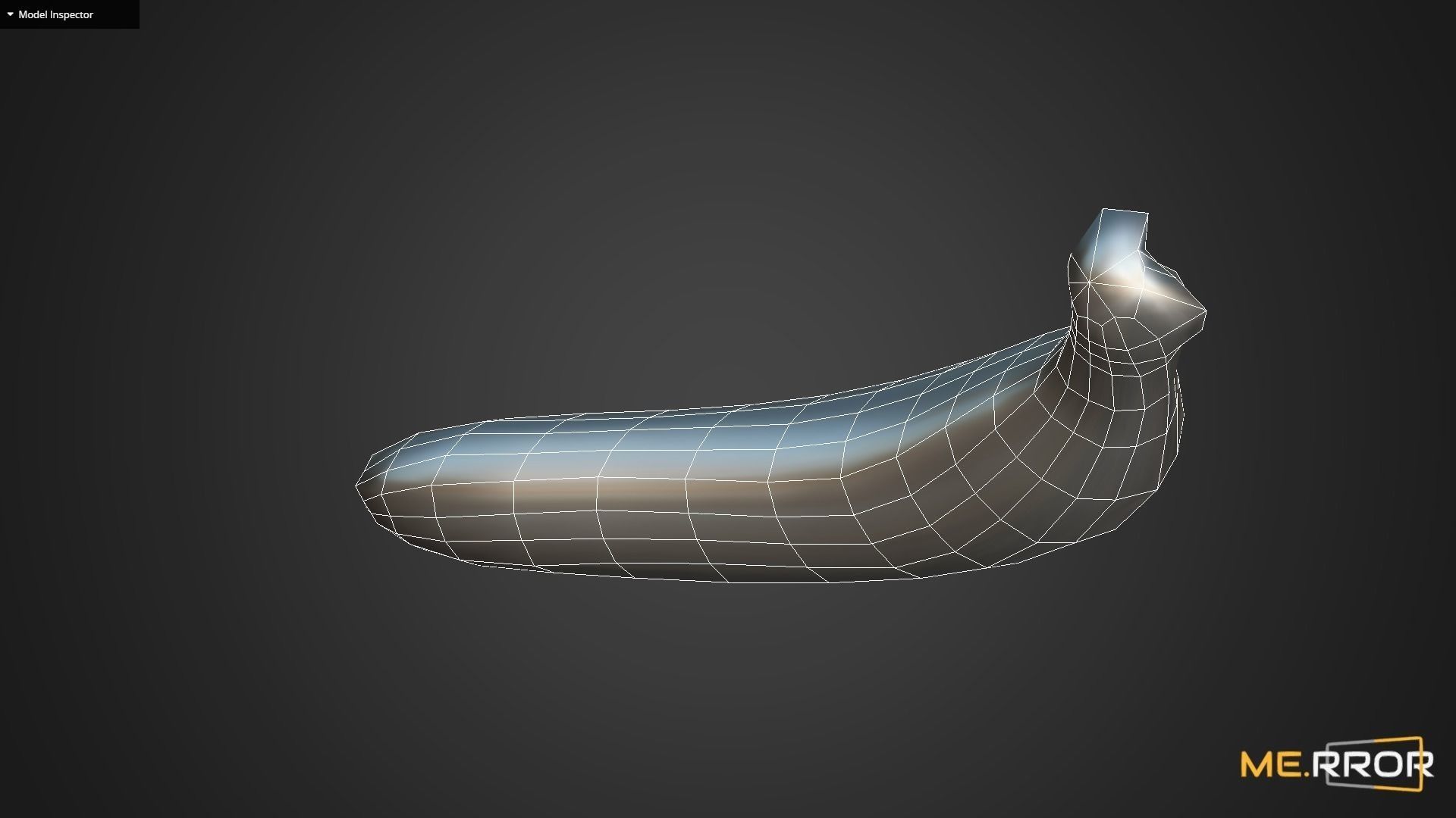 Game Ready Banana Low-poly 3D model_15