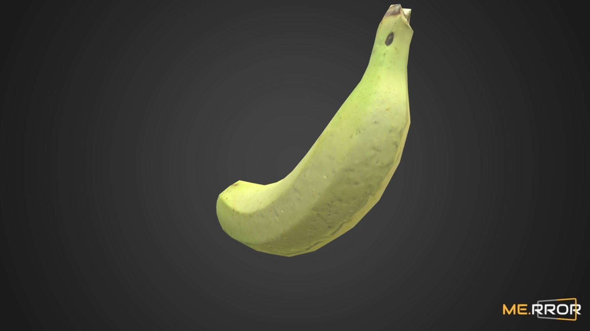 Game Ready Banana Low-poly 3D model_3