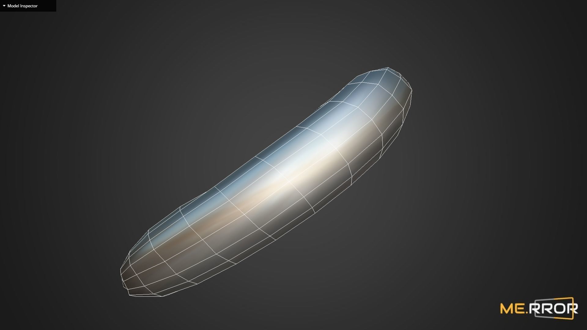 Game Ready Banana Low-poly 3D model_16