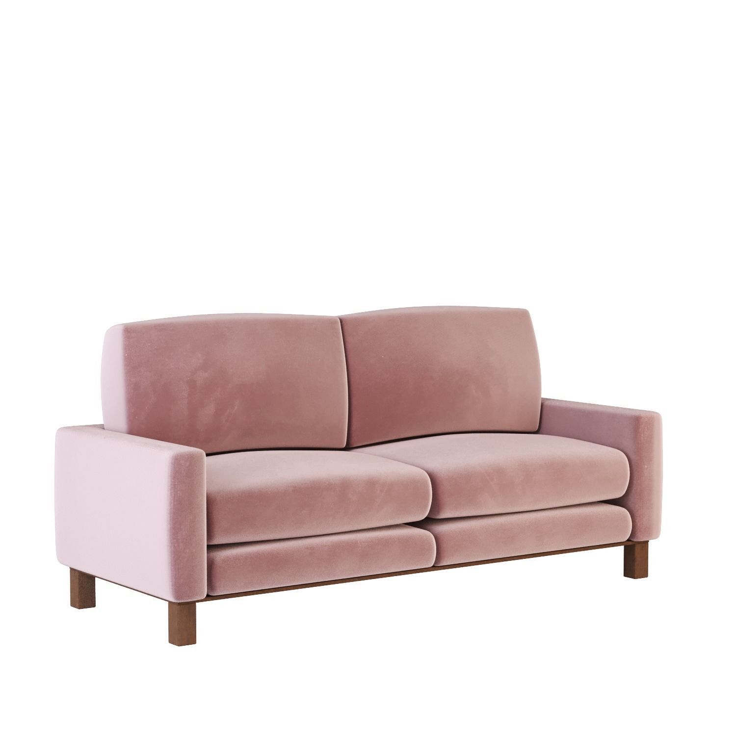 union sofa Low-poly 3D model_2