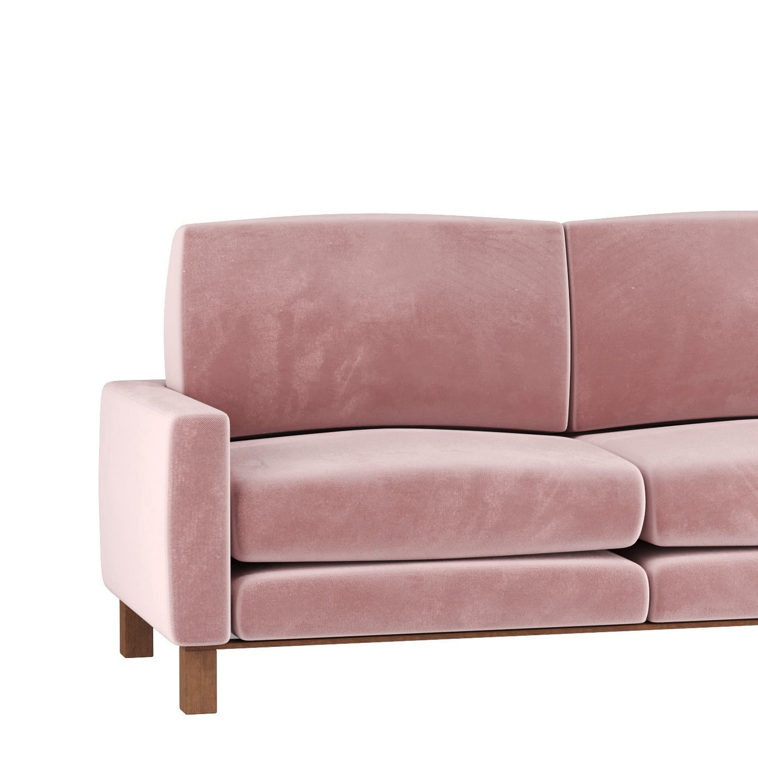 union sofa Low-poly 3D model_6