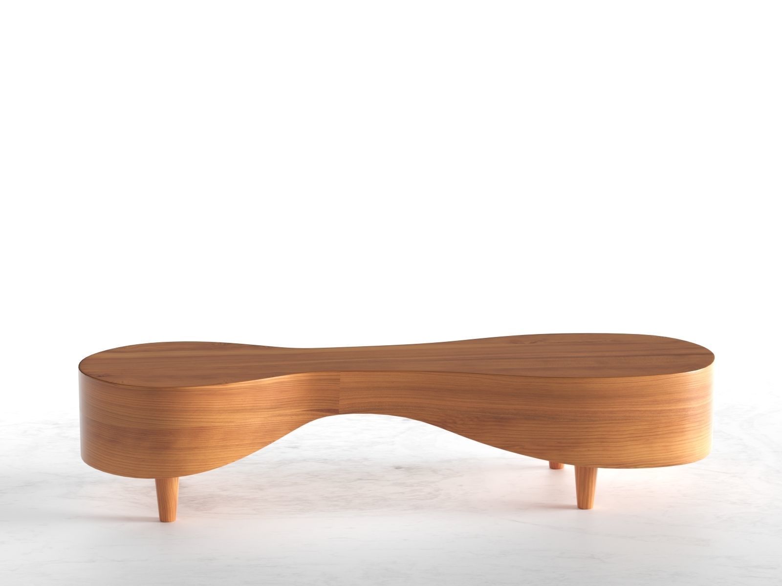 Amore Bench 3D model_1
