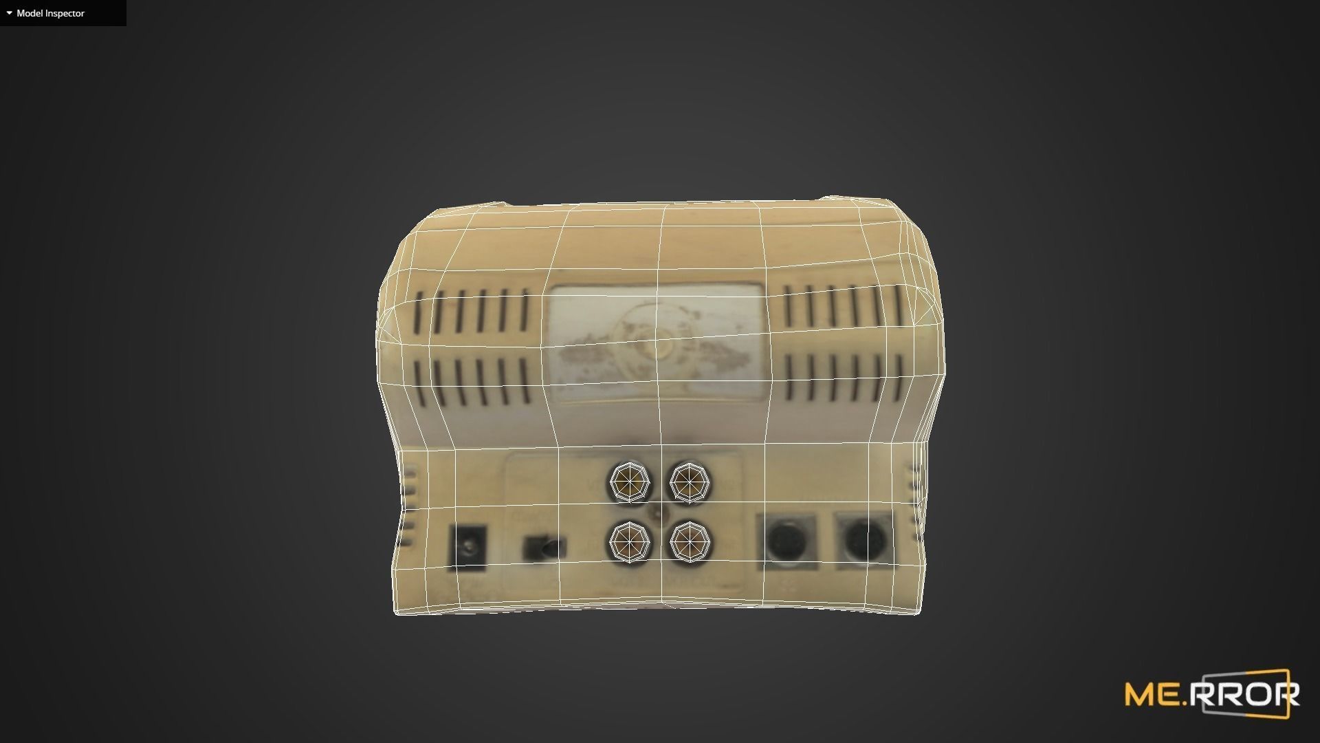 Game Ready Videoman Cam Monitor Low-poly 3D model_11