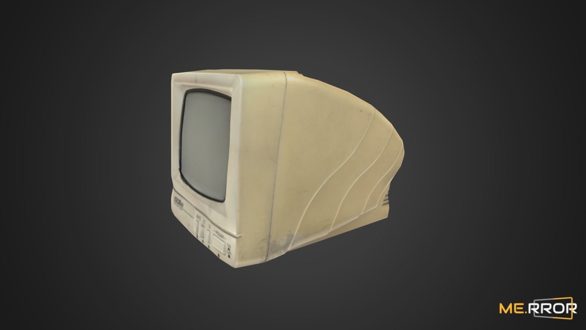 Game Ready Videoman Cam Monitor Low-poly 3D model_1