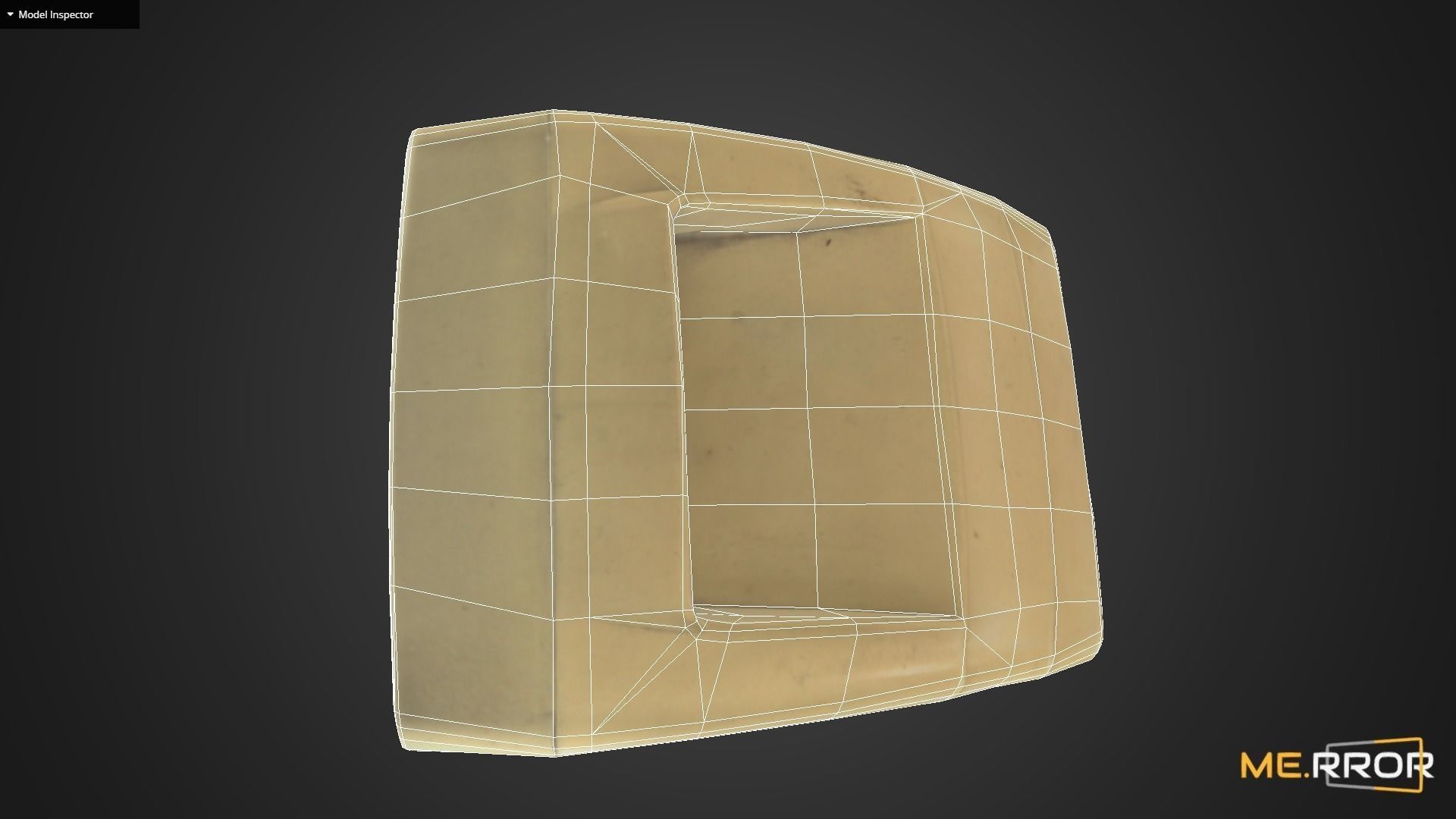 Game Ready Videoman Cam Monitor Low-poly 3D model_10