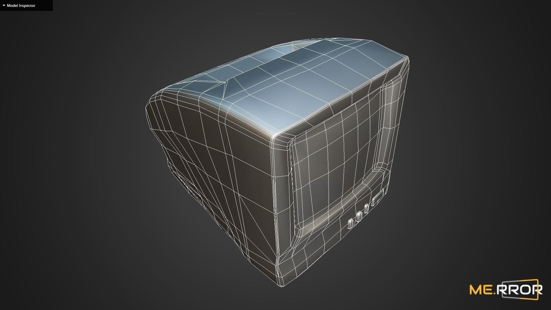 Game Ready Videoman Cam Monitor Low-poly 3D model_15