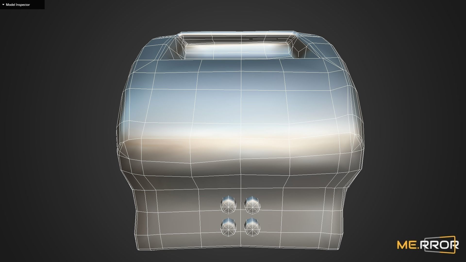 Game Ready Videoman Cam Monitor Low-poly 3D model_16