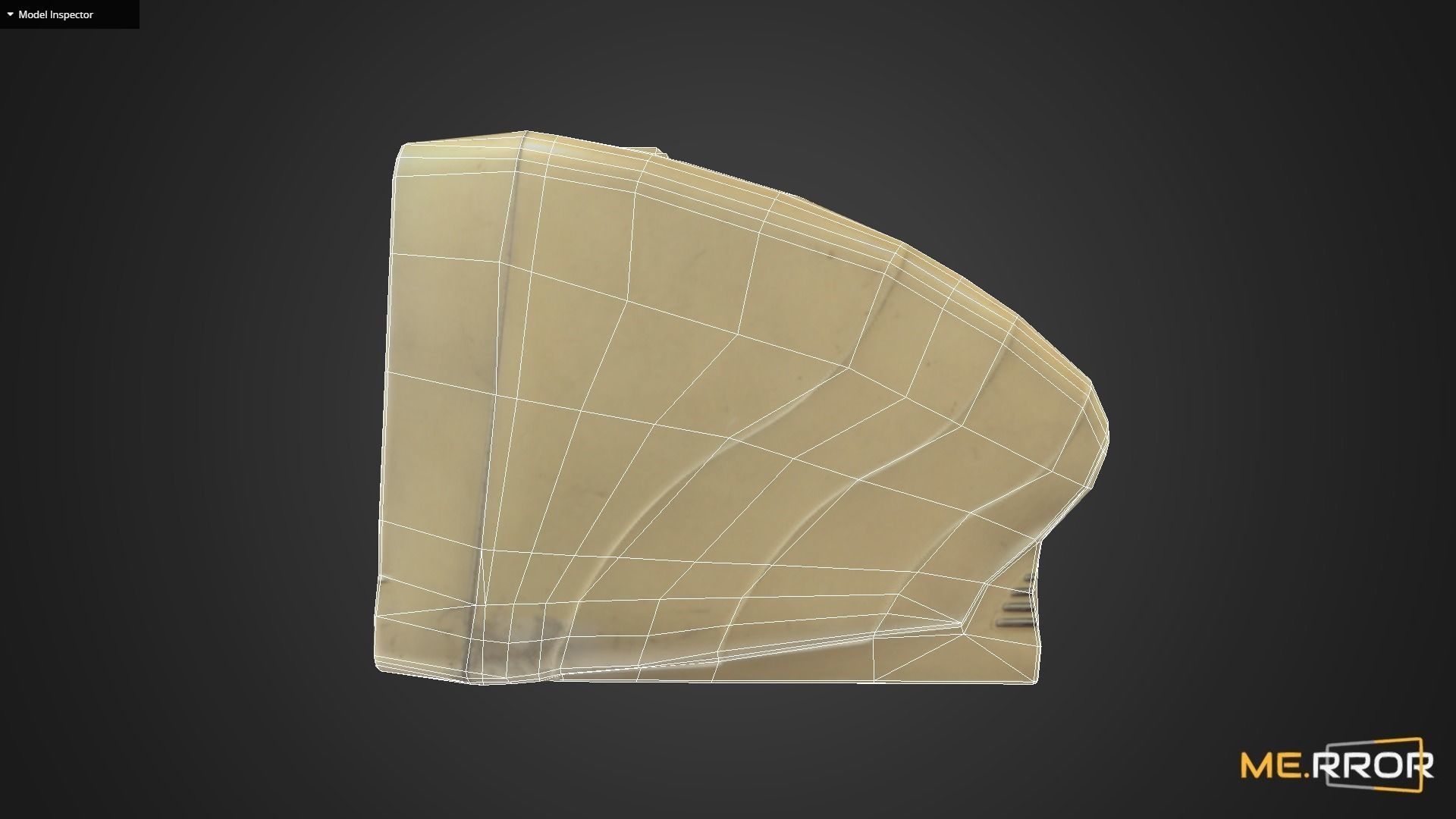 Game Ready Videoman Cam Monitor Low-poly 3D model_9