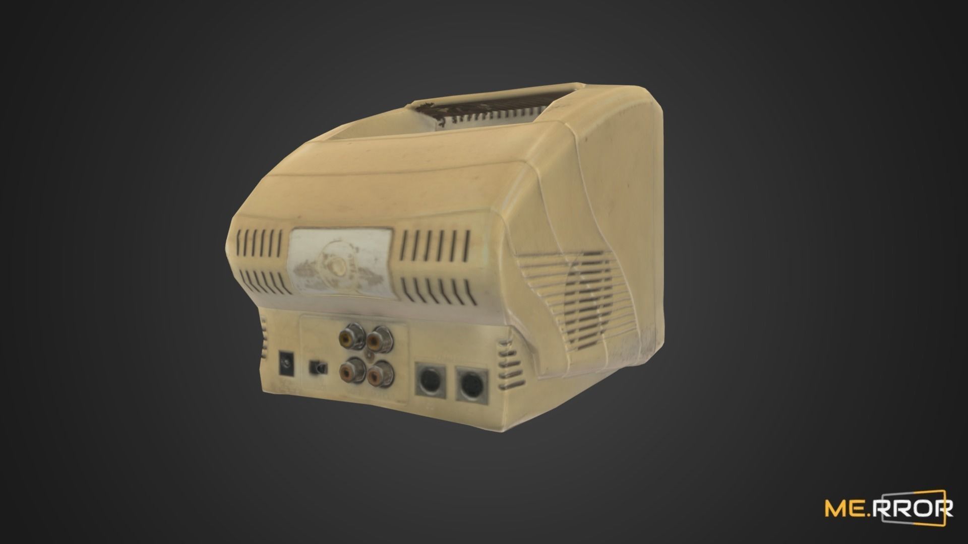 Game Ready Videoman Cam Monitor Low-poly 3D model_7