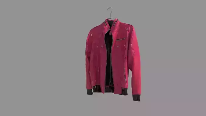 Fashion  Jacket  Red