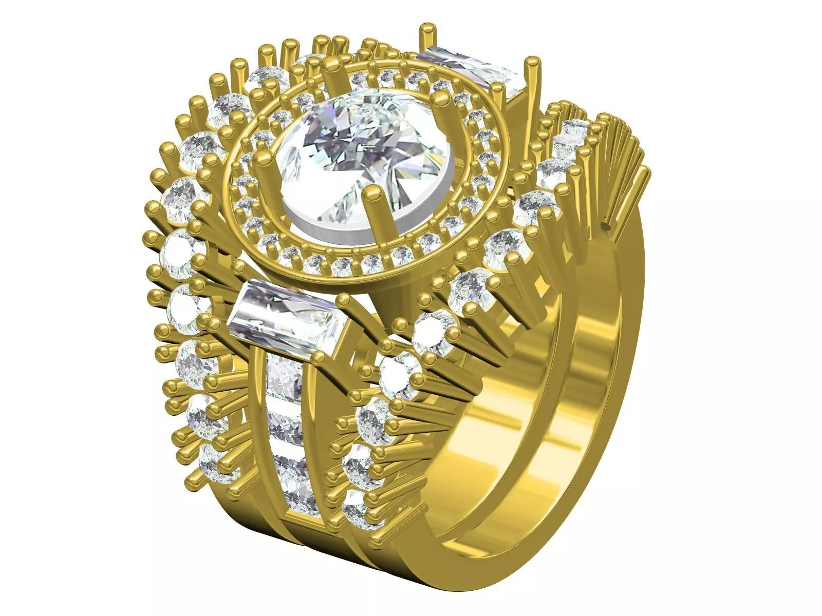 Men Ring-02 3D print model