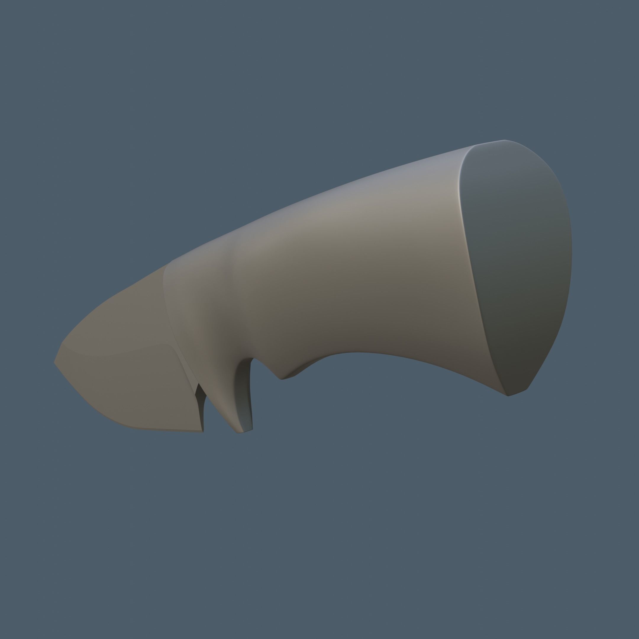 Hunting Knife 3D Printing Free 3D print model_1