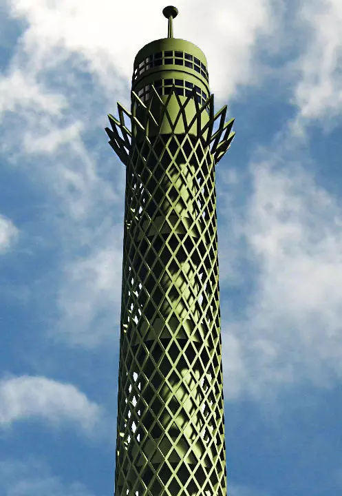 Cairo Tower 3D Model 3D model