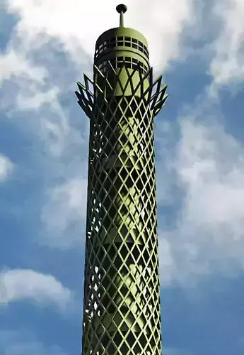 Cairo Tower 3D Model
