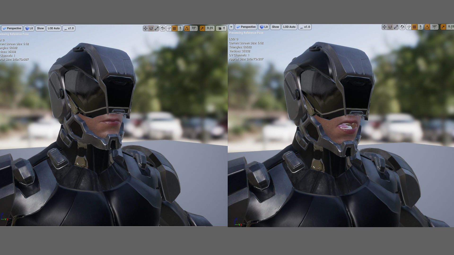 SciFi Trooper Low-poly 3D model_8