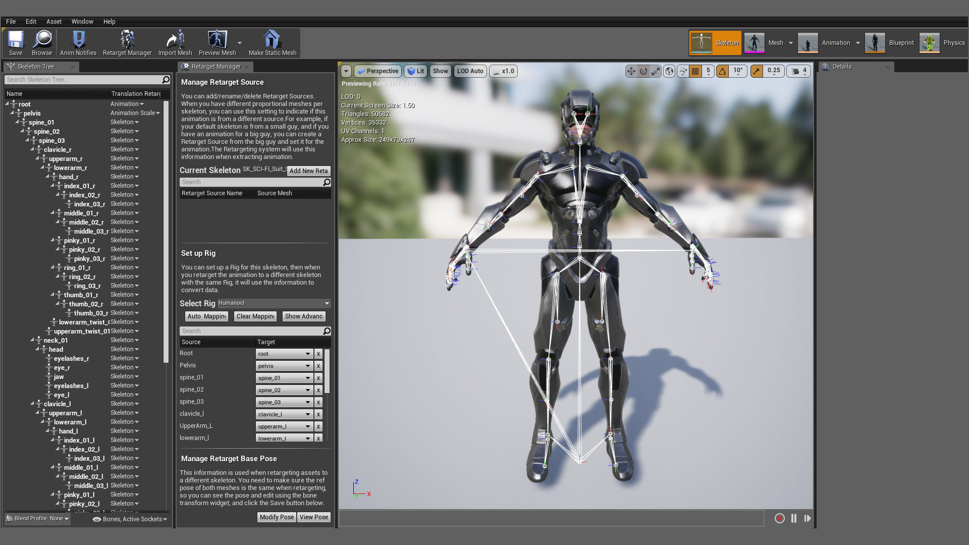 SciFi Trooper Low-poly 3D model_7
