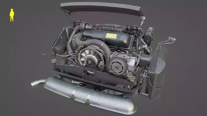 Porsche 911SC Engine with 915 Gearbox