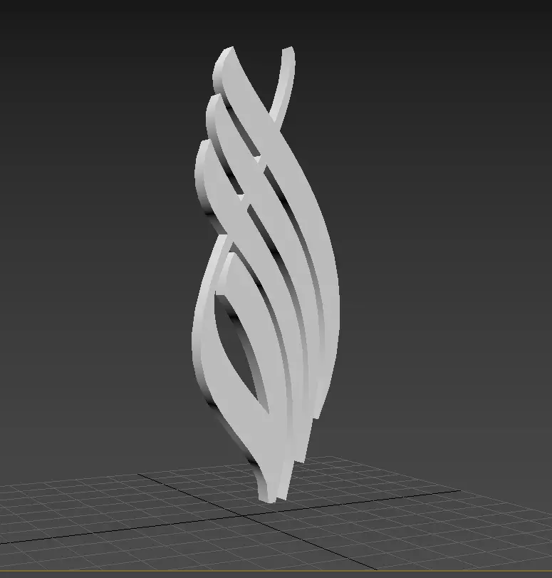 Allah Word 3D Model 3D model_0