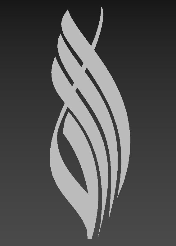 Allah Word 3D Model 3D model_3