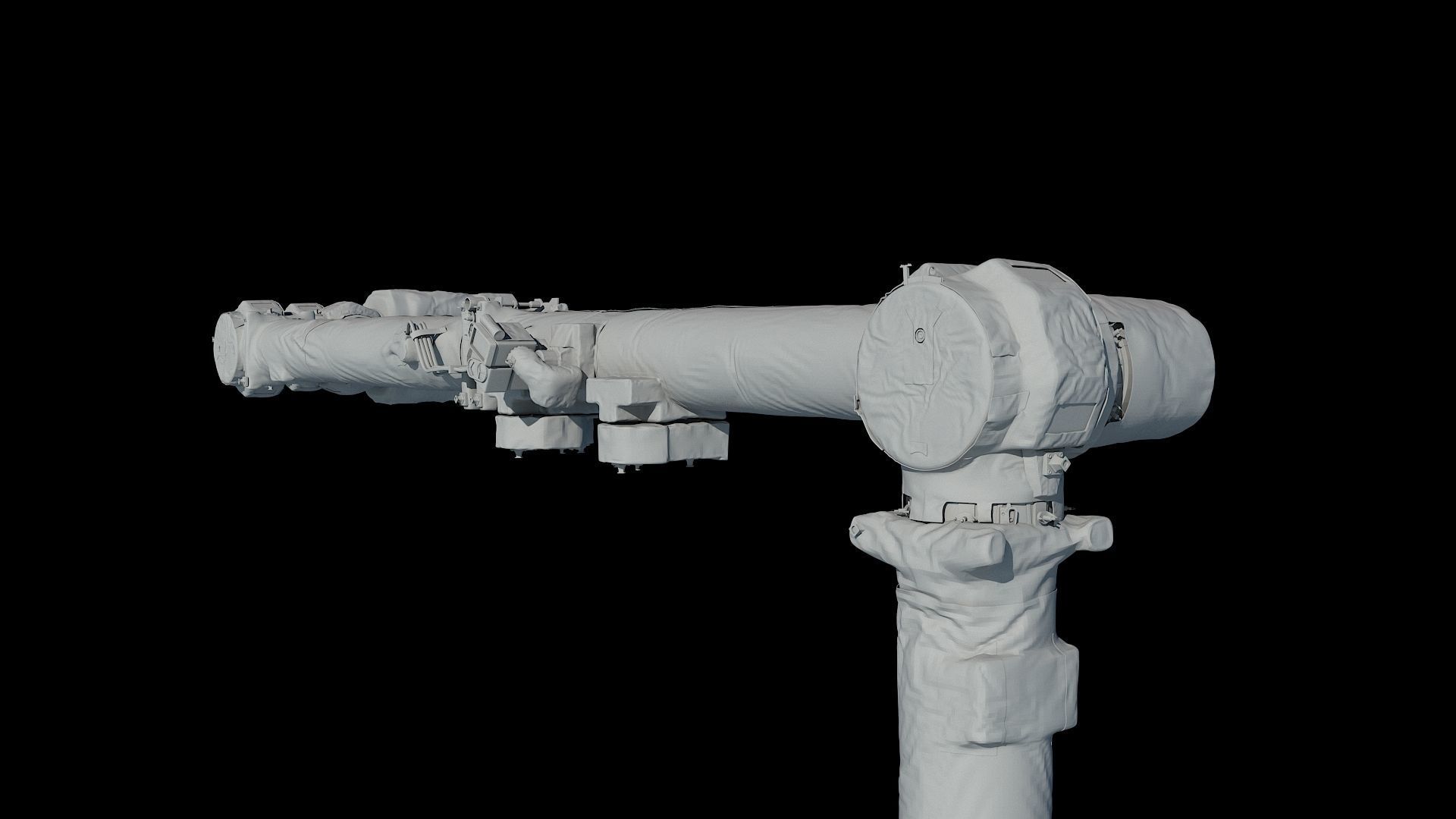 High quality 3D model ISS Canadarm 3D model_10