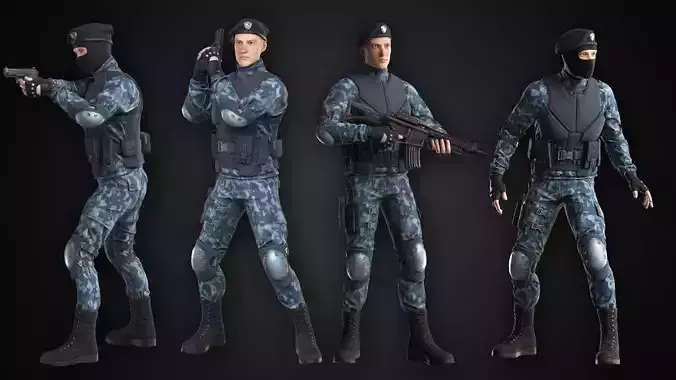 Military Spy Winter Skin