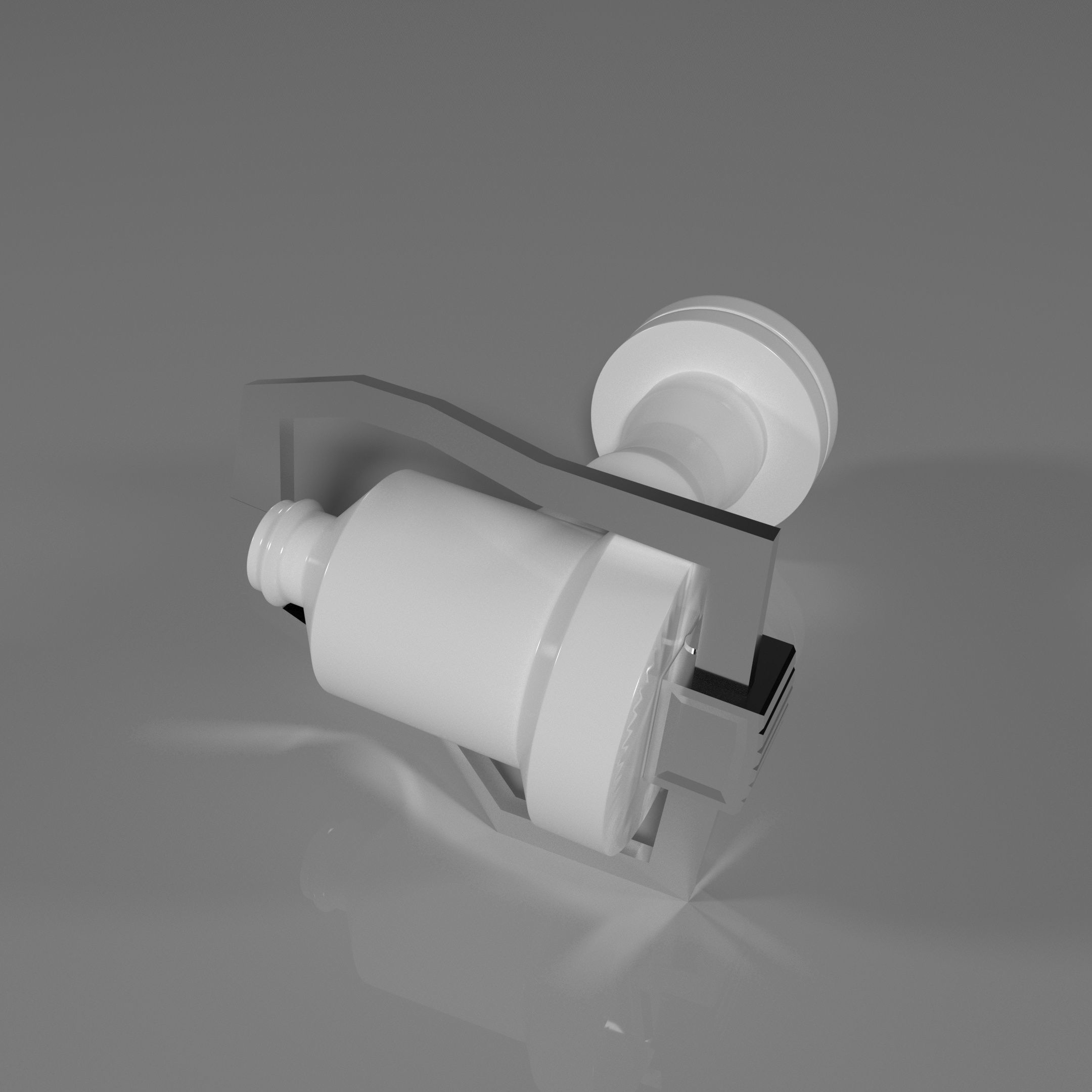 Tap for water filter 3D model_5
