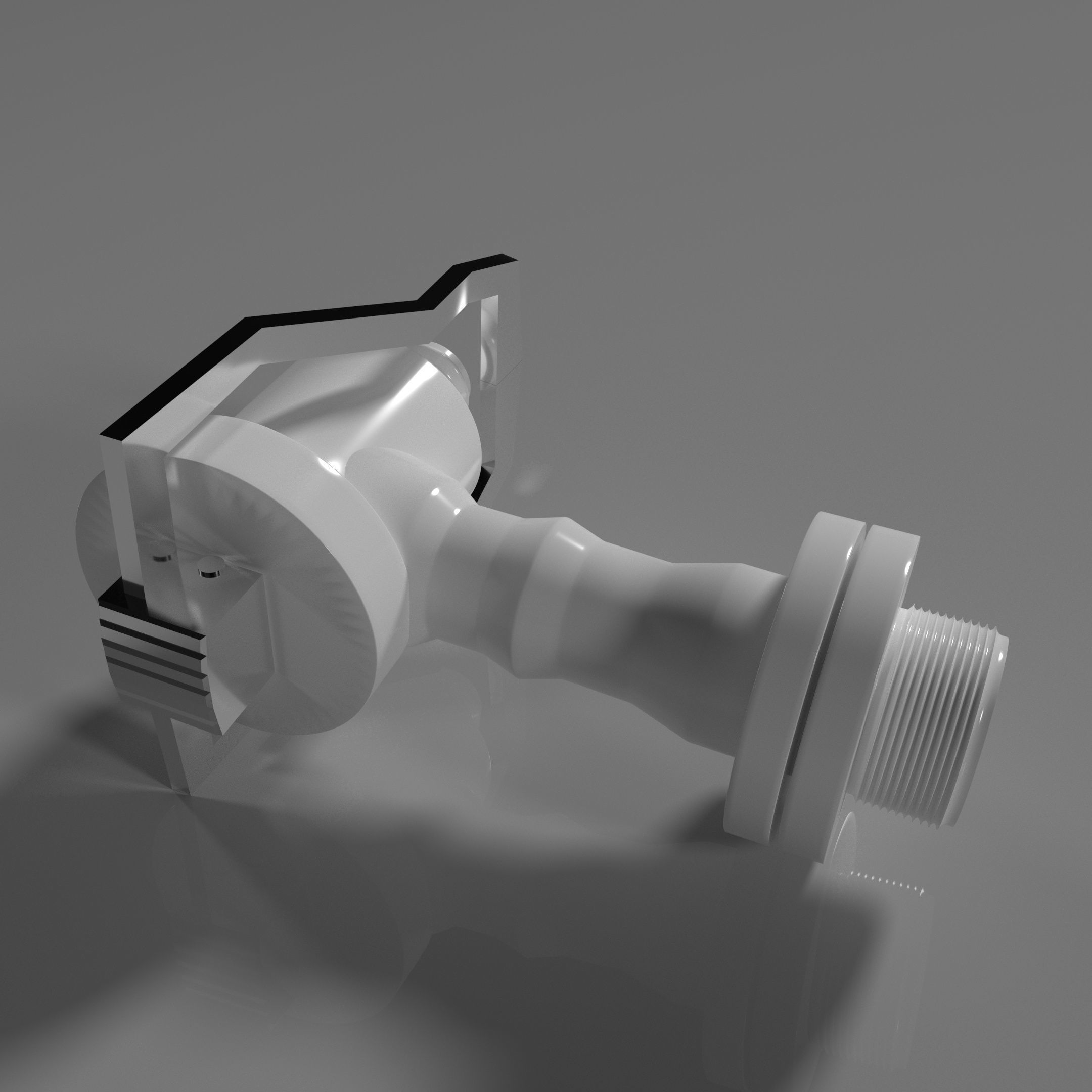 Tap for water filter 3D model_8