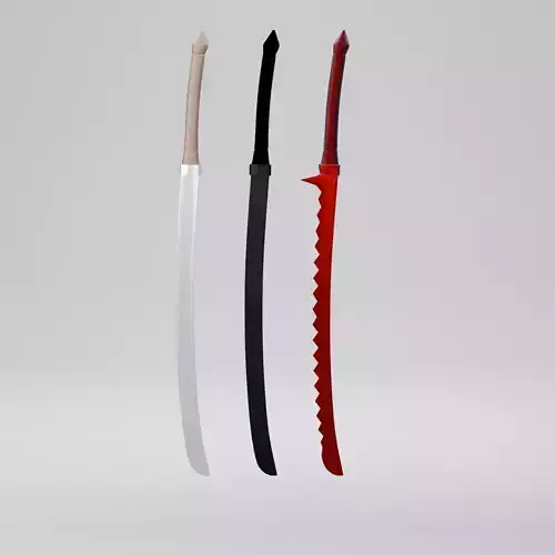 3D Model E3 Steel Blade 