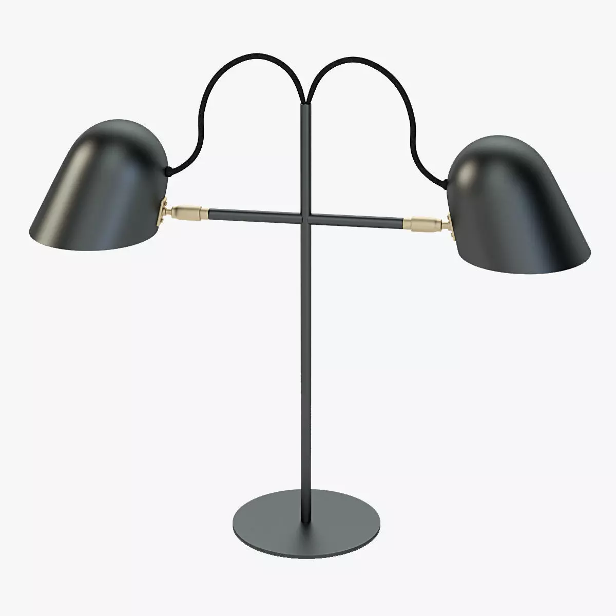 Streck Bordslampa Double Head Lamp by Joel Karlsson 3D model_0